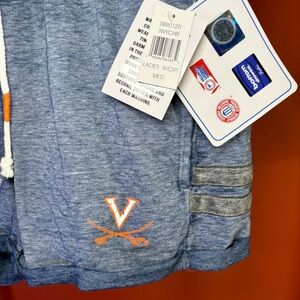 NWT Women's UVa Cavaliers Blue Shorts